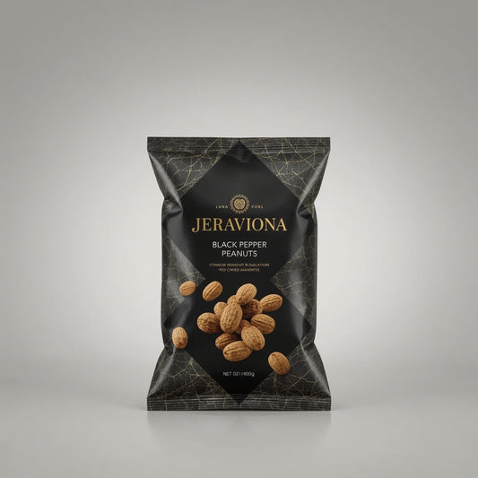 Jeraviona Black Pepper Peanuts